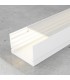 Perfil Aluminio ROK Lacado Blanco Superficie -2 Metros-