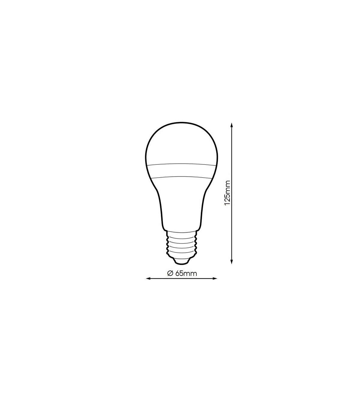Bombilla Led LUXTAR 12W 1000Lm 270º E27 Sensor Crepuscular