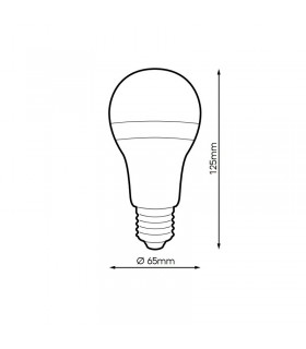 Bombilla Led LUXTAR 12W 1000Lm 270º E27 Regulable