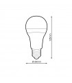 Bombilla Led LUXTAR 12W 1000Lm 270º E27 Regulable
