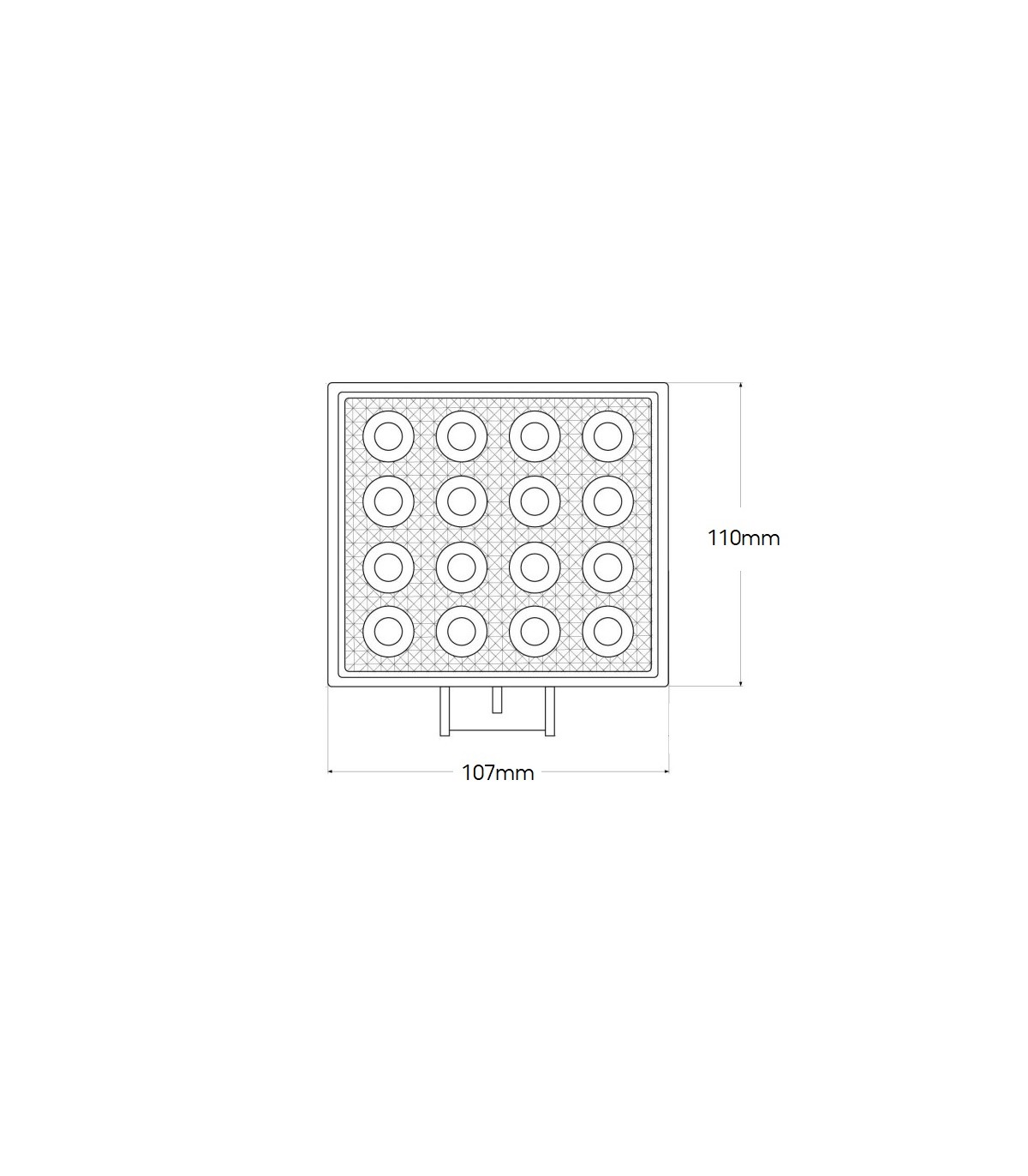 Foco LED BATEAU 10-30VDC 36W 2200Lm IP65
