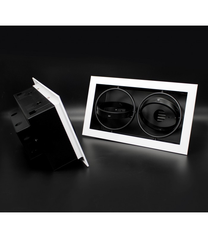 Aro Cardan Doble Para Bombilla Led AR111