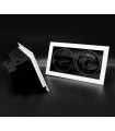 Aro Cardan Doble Para Bombilla Led AR111