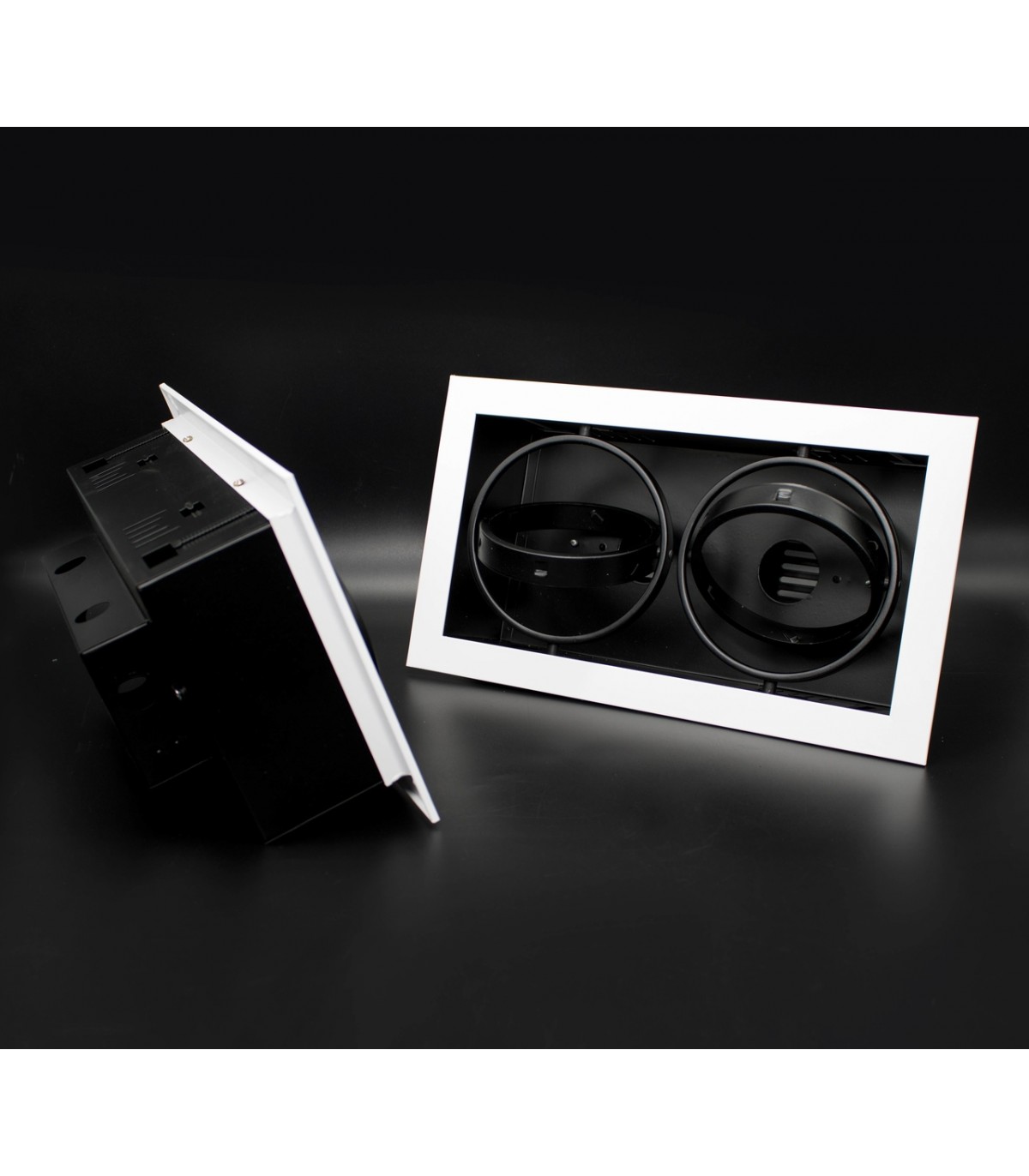 Aro Cardan Doble Para Bombilla Led AR111