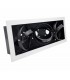 Aro Cardan Triple Para Bombilla Led AR111