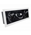 Aro Cardan Triple Para Bombilla Led AR111