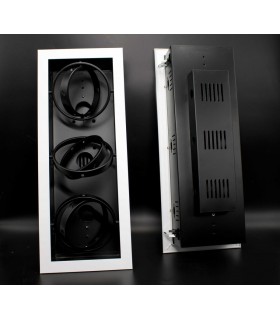 Aro Cardan Triple Para Bombilla Led AR111