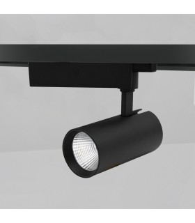 Foco Carril Monofásico ZELED 30W 3000Lm 24º Negro