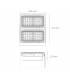 Foco Modular Led CRATEX 200W 26000Lm 60º IP65