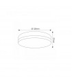 Plafón LED SLIM REDONDO 12W 920Lm IP20