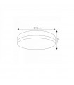 Plafón LED SLIM REDONDO 18W 1440Lm IP20