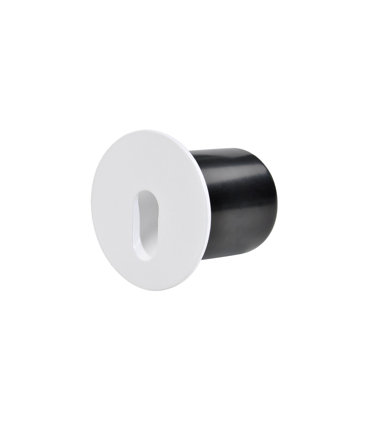 Baliza Led de Empotrar PARED REDONDA 3W 150LM 45º IP20 Blanca