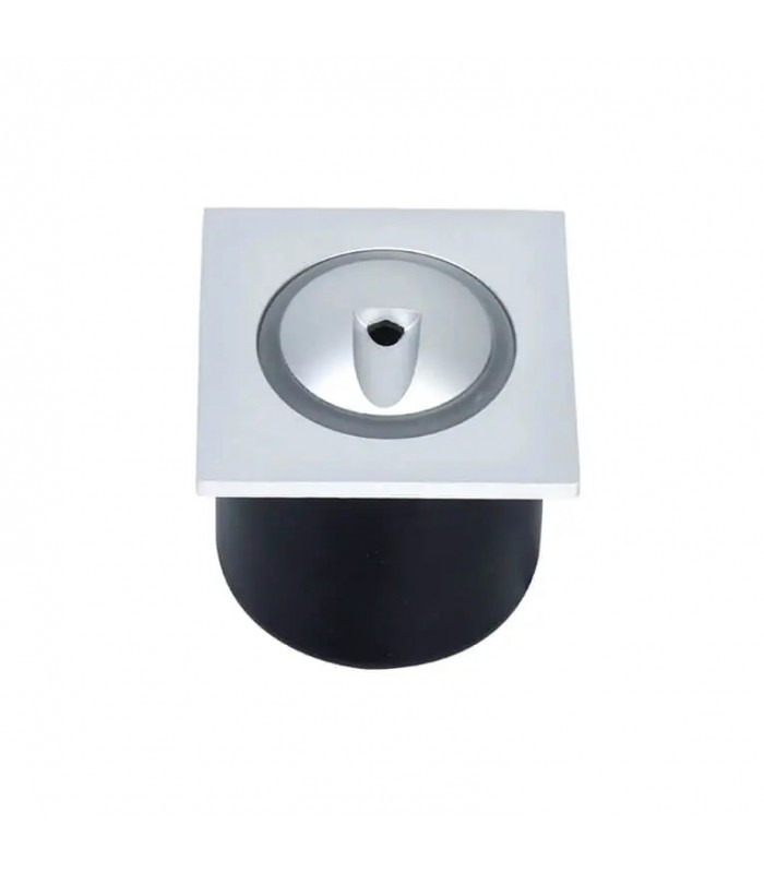 Baliza Led de Empotrar PARED CUADRADA 3W 150LM 45º IP20 Plata