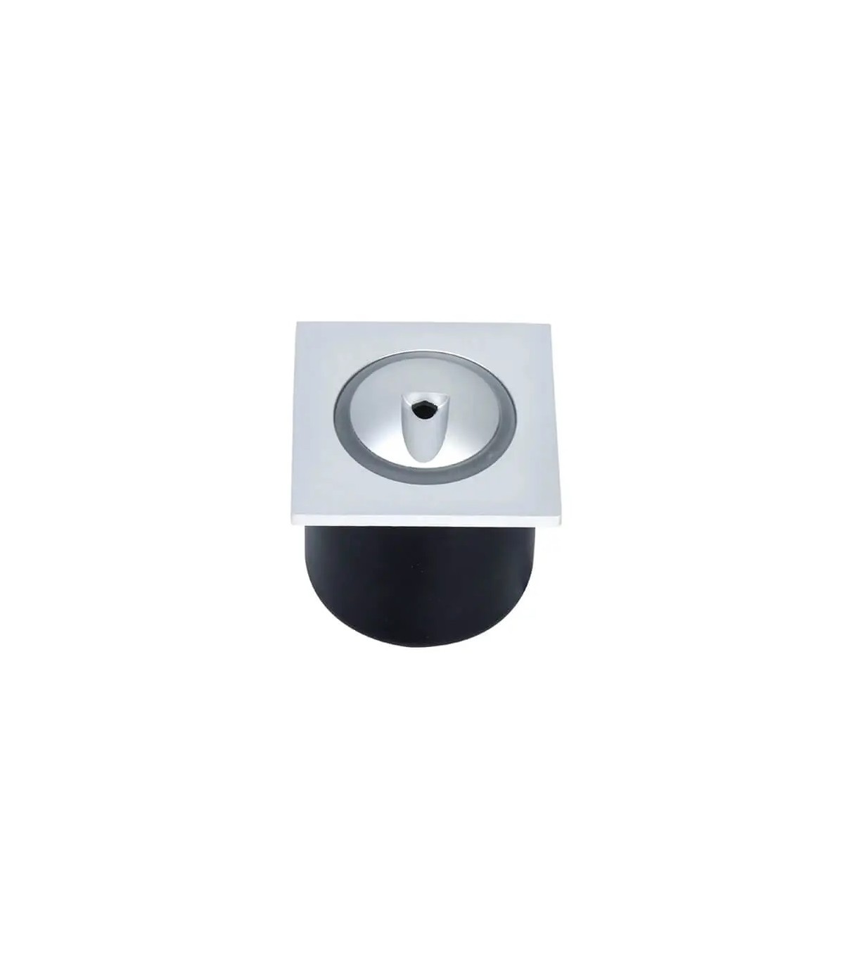 Baliza Led de Empotrar PARED CUADRADA 3W 150LM 45º IP20 Plata
