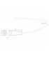 Conector para tiras LED DC hembra.