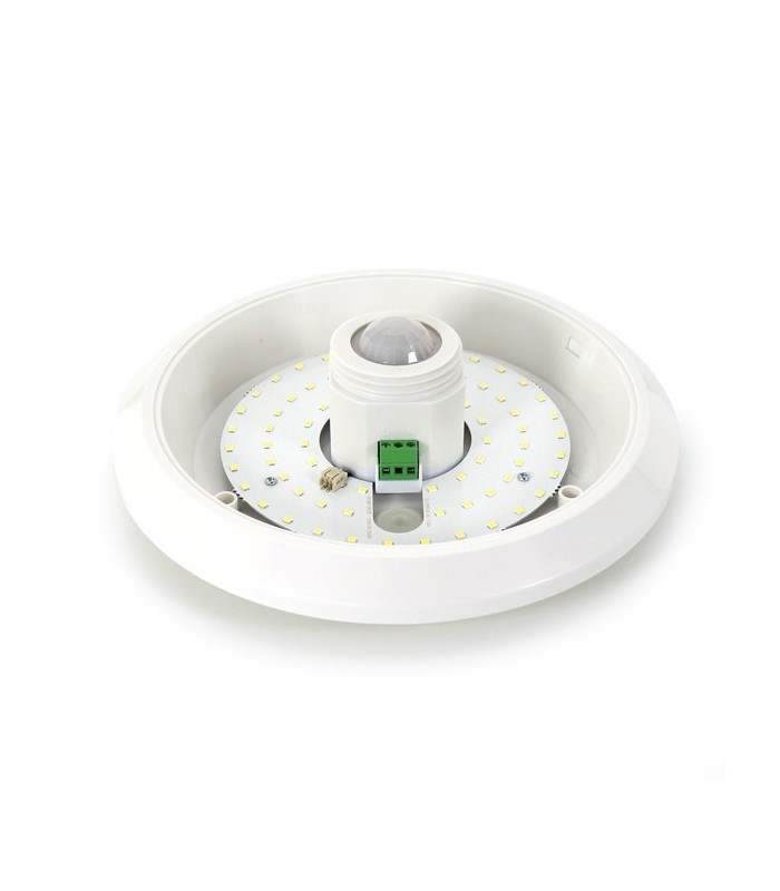 Plafón LED Superficie 20W 1.600Lm con Detector de Presencia IP20