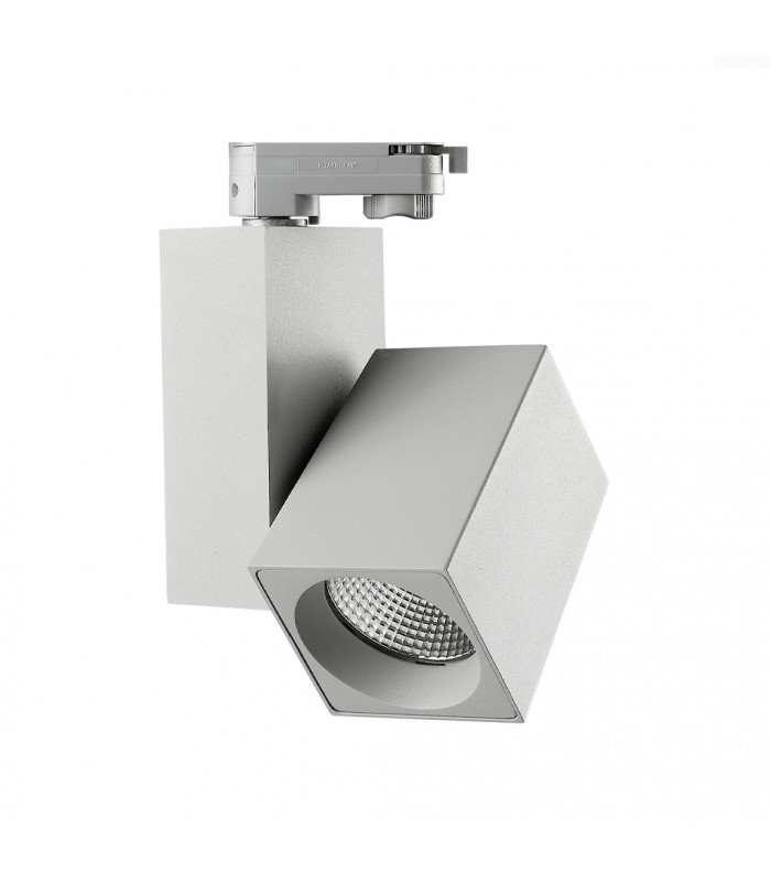 Foco Carril Trifásico SILOVIA 28W 2650LM 45º Blanco