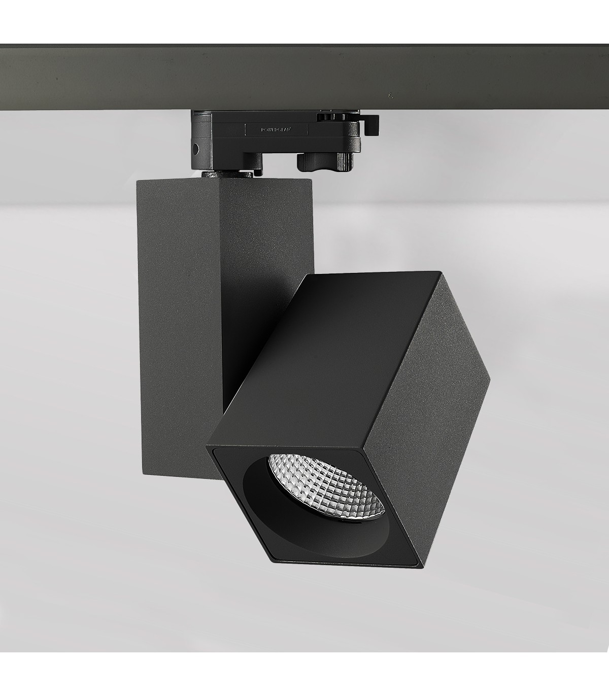 Foco Carril Trifásico SILOVIA 28W 2650LM 45º Negro