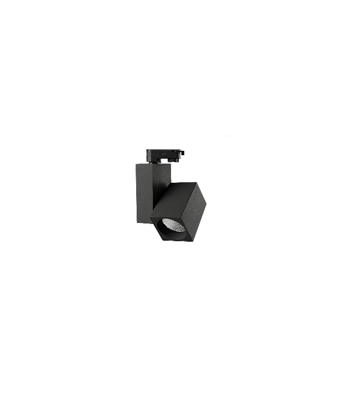 Foco Carril Trifásico SILOVIA 28W 2650LM 45º Negro