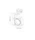 Foco Carril Trifásico NOXOR 35W 2720LM 38º Negro