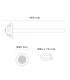 Downlight Led Basculante TIKKOS 6W 430Lm IP20 Negro