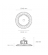 Campana UFO ONE SAMSUNG 150W 19000Lm 120º IP65