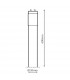 Tubo LED LUXTAR T8 60cm 9W 900Lm IP20 G13
