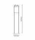 Tubo LED LUXTAR T8 150cm 24W 2400Lm IP20 G13