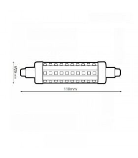 Bombilla Led R7S LUXTAR 14W 118mm 1600Lm 200º