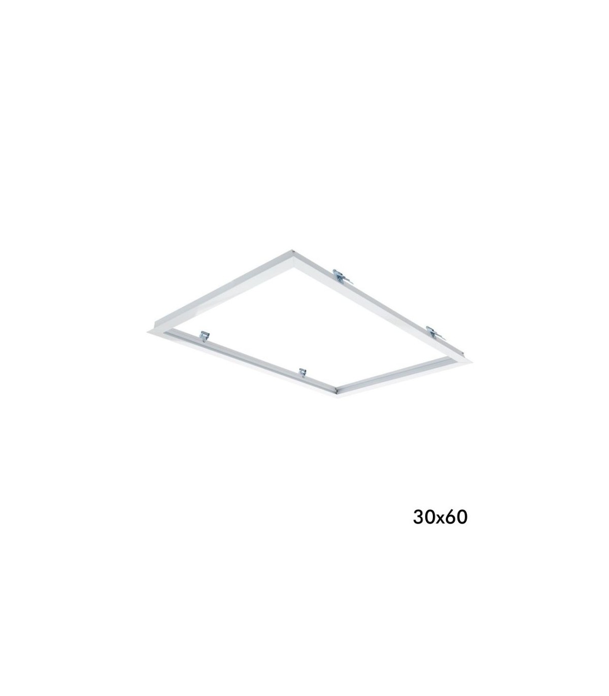 Marco para Empotrar Panel 30x60cm Blanco