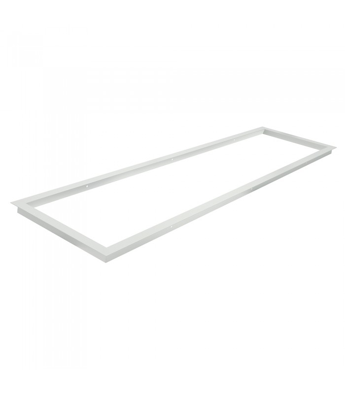 Marco para Empotrar Panel 30x120cm Blanco