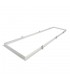 Marco para Empotrar Panel 30x120cm Blanco