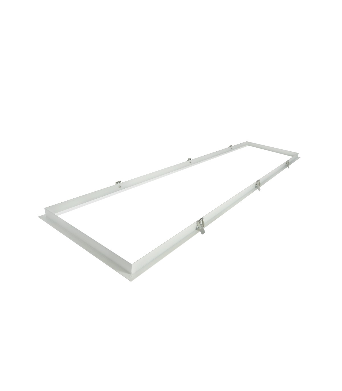 Marco para Empotrar Panel 30x120cm Blanco