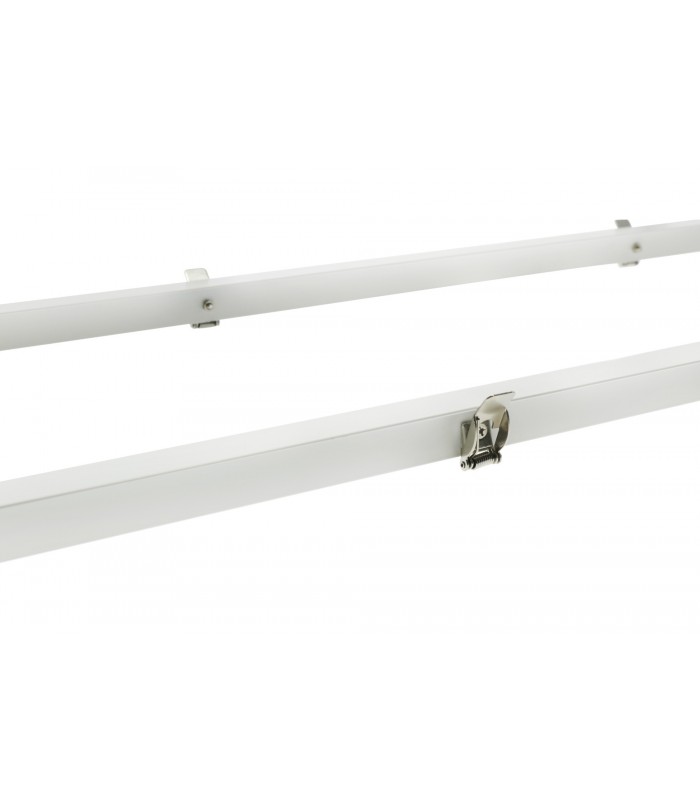 Marco para Empotrar Panel 30x120cm Blanco