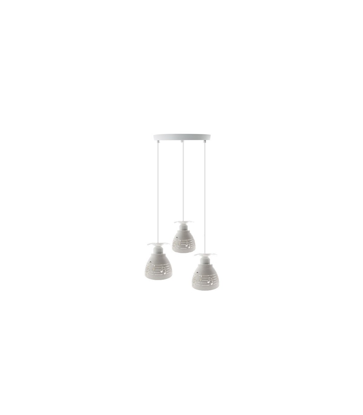 Lámpara de techo LED Music 30W 2.700Lm IP25 3000K+4500K+6000K Bluetooth
