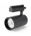 Foco Carril Monofásico FAST 30W 3000LM 24º Negro CCT