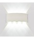Aplique LED Exterior ARCS 8W 830Lm IP54 Blanco