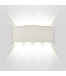 Aplique LED Exterior ARCS 8W 830Lm IP54 Blanco