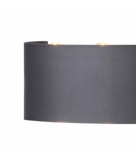 Aplique LED Exterior ARCS 8W 830Lm IP54 Antracita