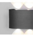 Aplique LED Exterior ARCS 8W 830Lm IP54 Antracita