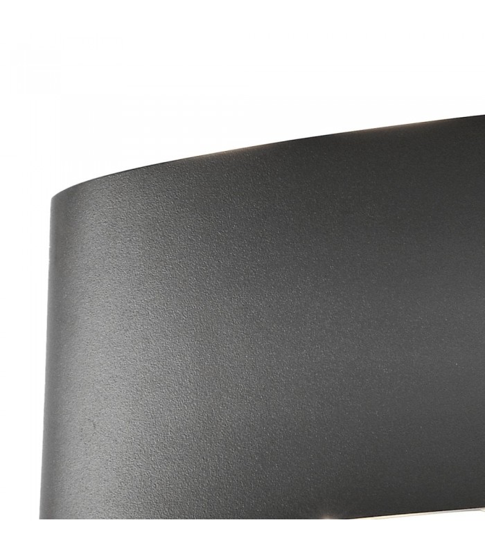 Aplique LED Exterior ARCS 6W 450Lm IP54 Antracita