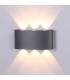 Aplique LED Exterior ARCS 6W 450Lm IP54 Antracita