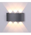 Aplique LED Exterior ARCS 6W 450Lm IP54 Antracita