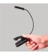 Linterna Lectura Led Ajustable con Pinza 1W 60Lm 3000K