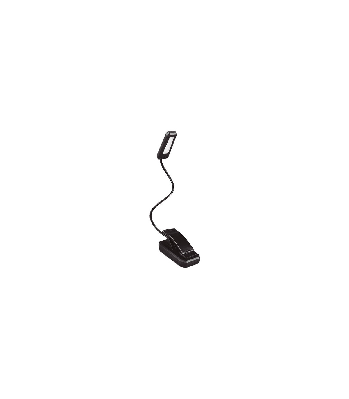 Linterna Lectura Led Ajustable con Pinza 1W 60Lm 3000K