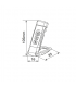 Linterna Lectura Led Ajustable con Pinza 0.6W 19Lm
