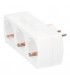 Ladrón Triple Plano Schuko 2P+TT 10/16A 250V
