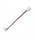 Ficha con cable para unir tiras de LED 8mm