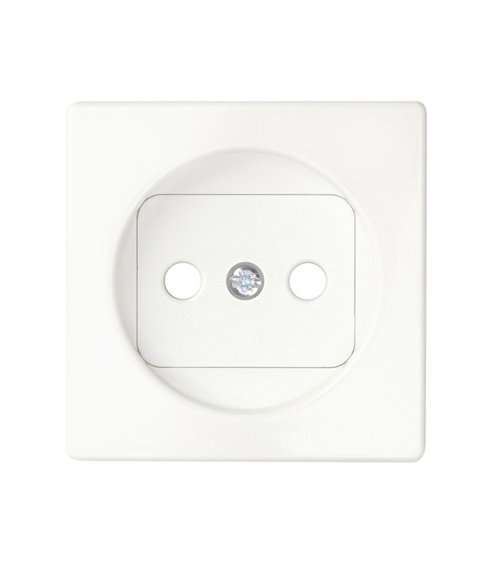 Tapa Enchufe 2P Bipolar Blanco Simon 82