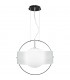 Lámpara Colgante ORB 1xE27 Blanco/Negro